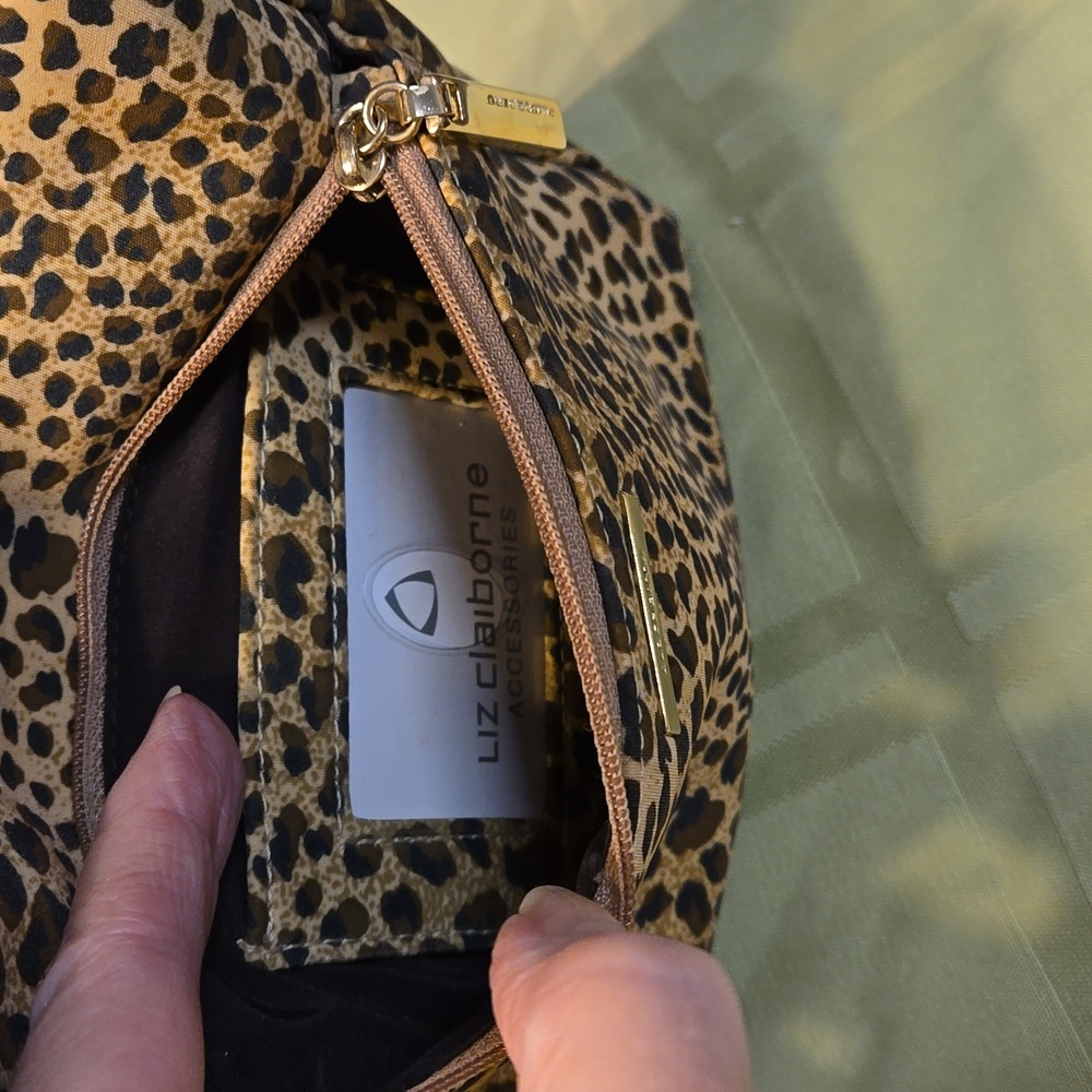 Liz Claiborne EUC Mini shoulder bag, animal print - Picture 9 of 9